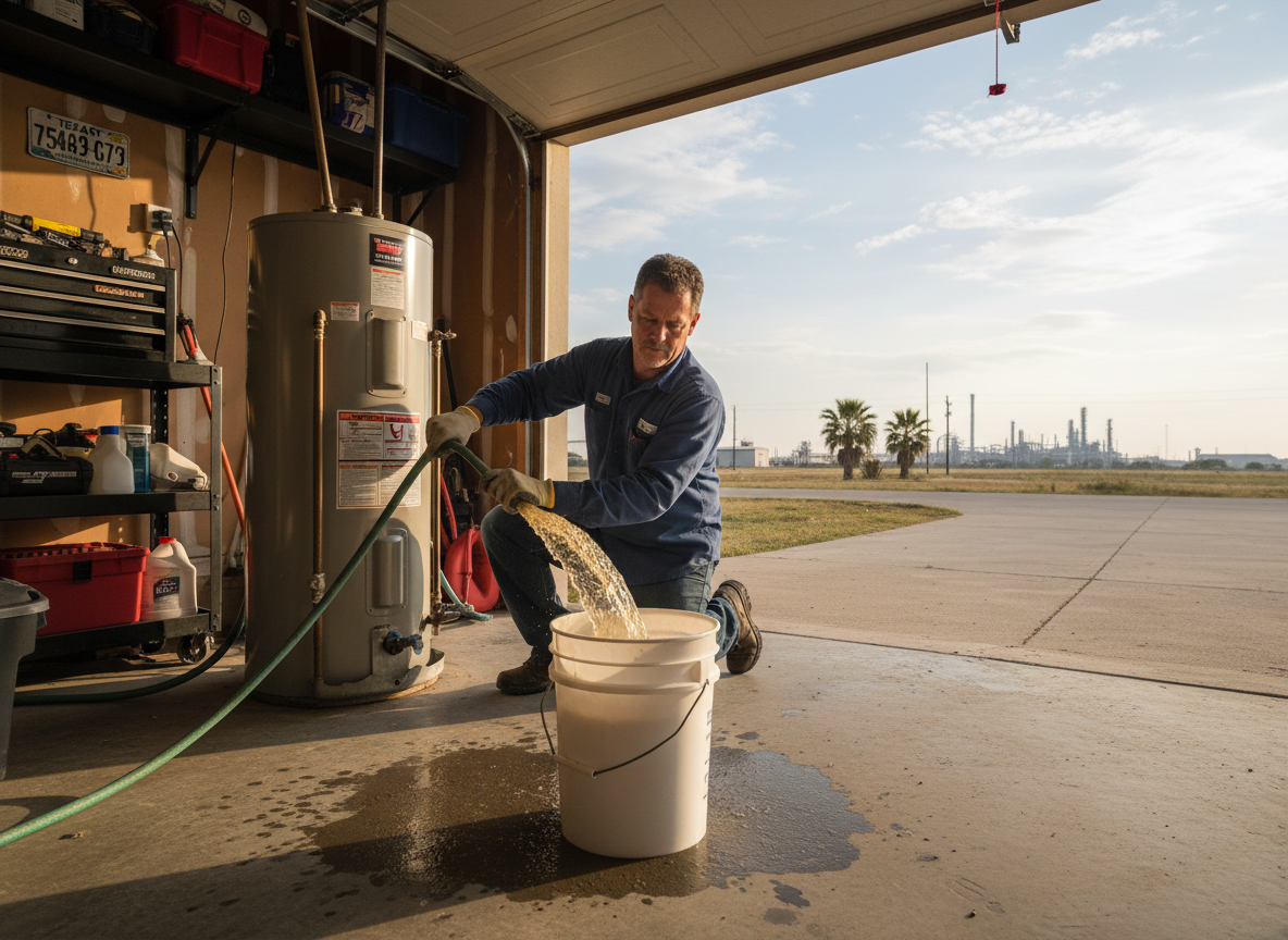 How to Flush Sediment from Your Water Heater in Texas City