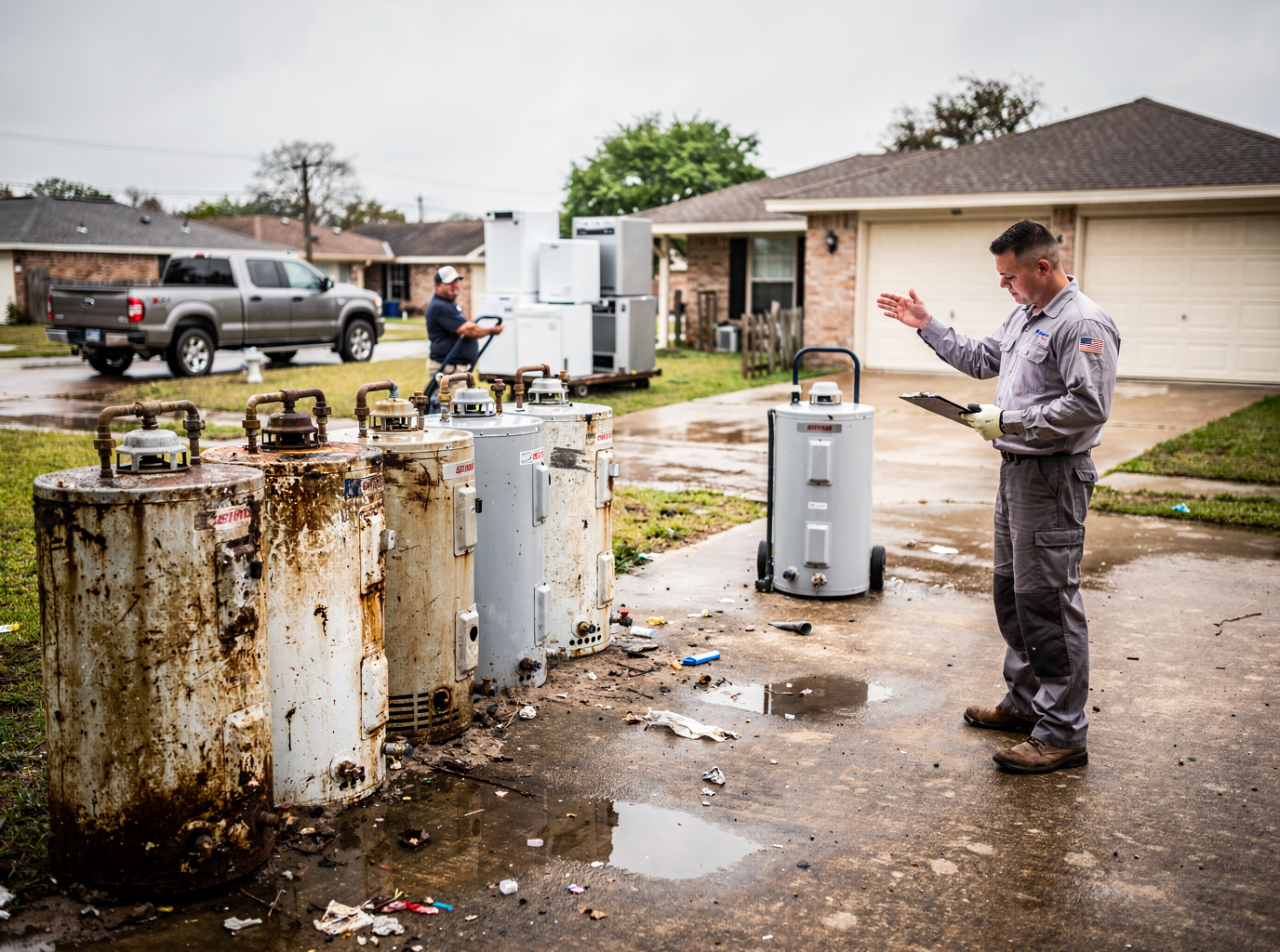 Water Heater Replacement Timeline After a Texas City Flood