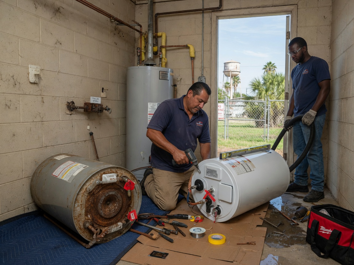 Water Heater Replacement in League City TX, TX 77573