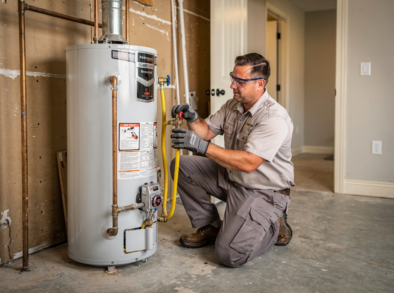 Gas Water Heater Replacement in Texas City, TX