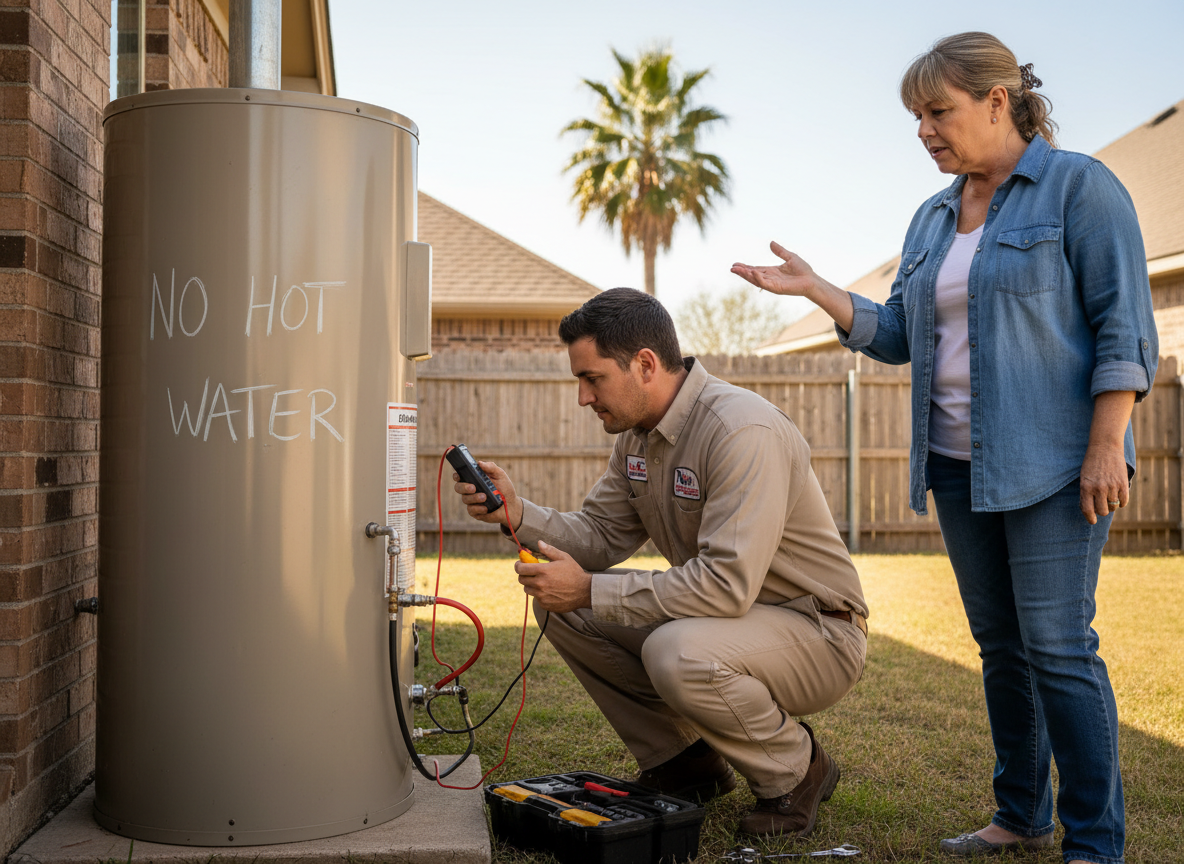 Water Heater Not Producing Hot Water in Texas City, TX