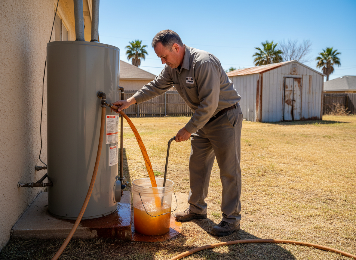 Water Heater Rusty or Discolored Water in Texas City, TX
